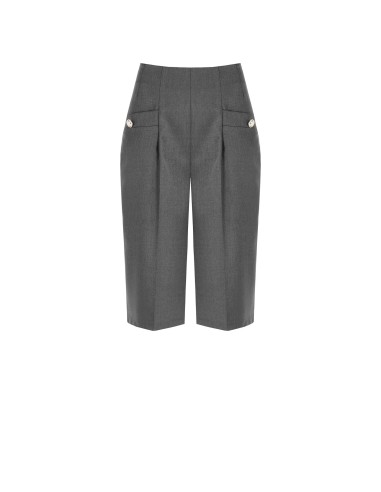 Pantalon cropped en tissu masculin Rinascimento