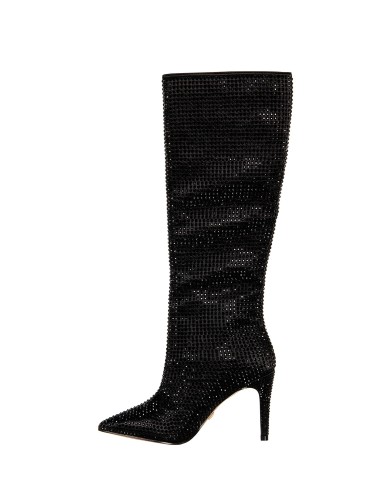 Bottes hautes à strass Rinascimento