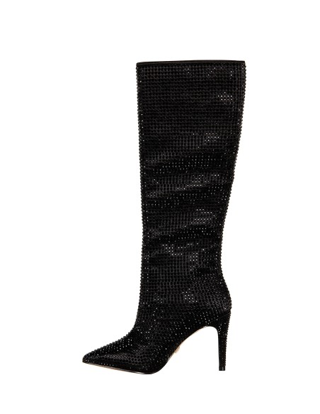 Hoge laarzen met strass Rinascimento