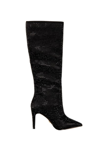 Hoge laarzen met strass Rinascimento