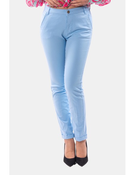Regular chino van gabardine van Fracomina