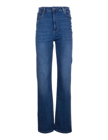 Regular jeans met push-upeffect van denim met medium wassing Fracomina