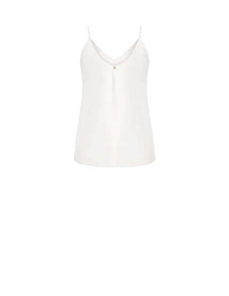 Top en satin Rinascimento
