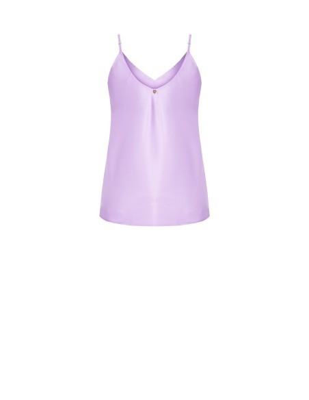 Top en satin Rinascimento
