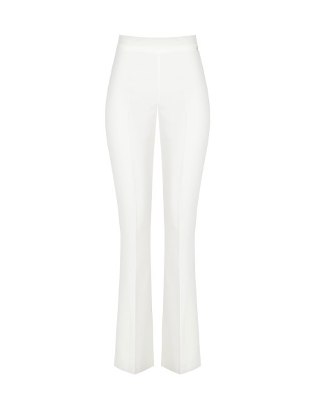 Pantalon évasé taille mi-haute Rinascimento
