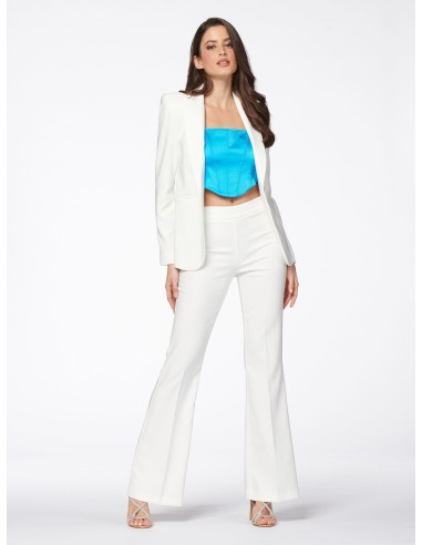 Pantalon évasé taille mi-haute Rinascimento