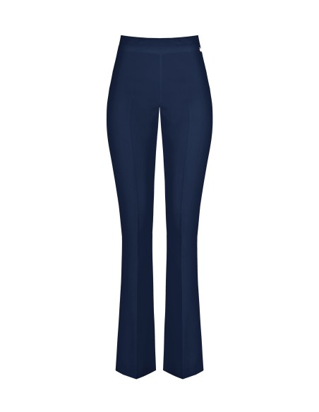 Pantalon évasé taille mi-haute Rinascimento