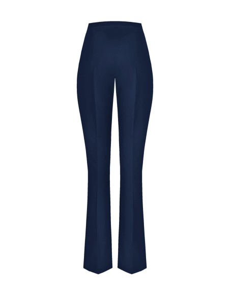 Pantalon évasé taille mi-haute Rinascimento