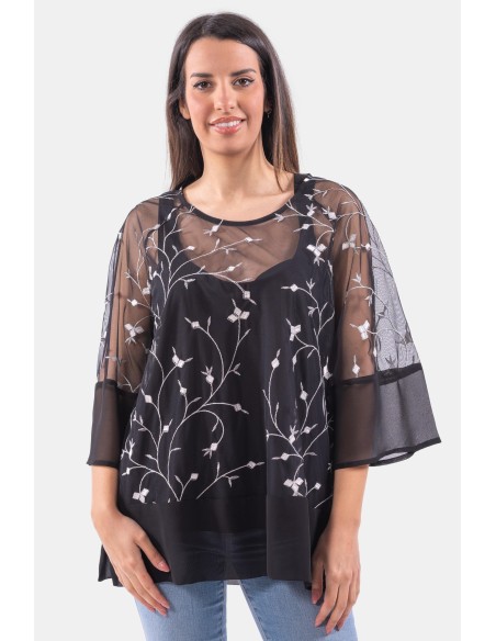 Twin-set en tulle Mara Carol