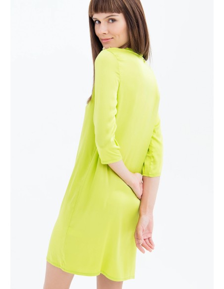 Robe mini regular en tissu extensible Fracomina