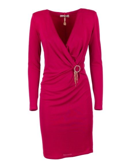 Robe mini slim en tissu extensible Fracomina