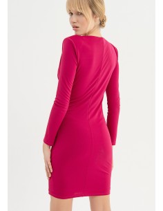 Robe mini slim en tissu extensible Fracomina 2