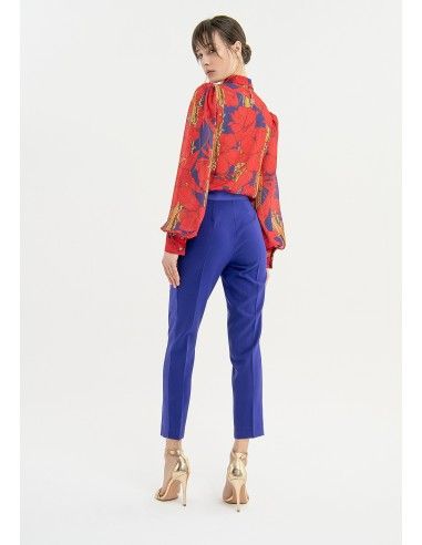 Pantalon regular en tissu technique Fracomina