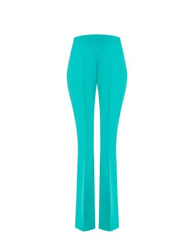 Pantalon évasé en tissu technique Rinascimento