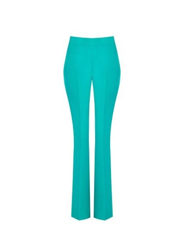 Pantalon évasé en tissu technique Rinascimento