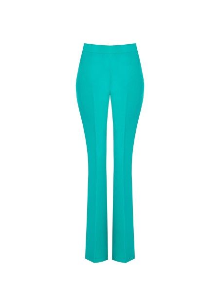 Pantalon évasé en tissu technique Rinascimento