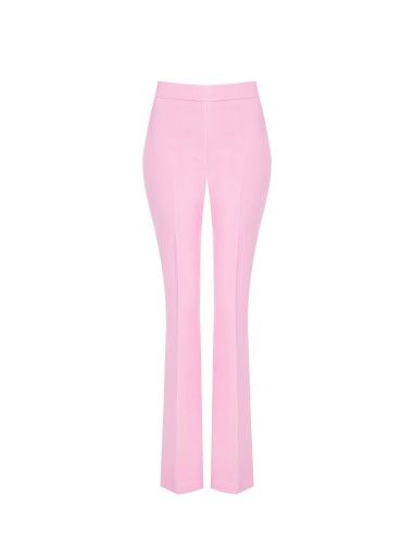 Flared broek van technische stof van Rinascimento