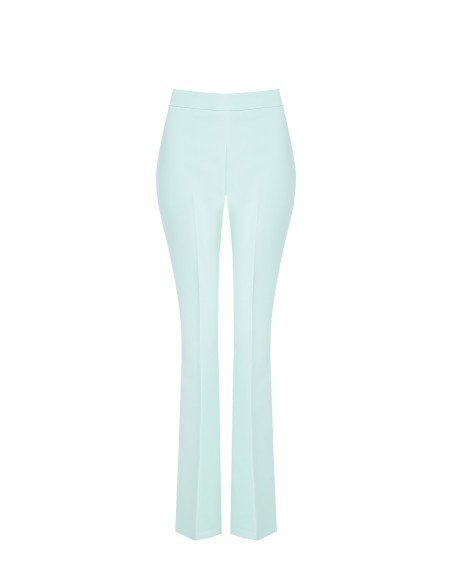 Pantalon évasé en tissu technique Rinascimento