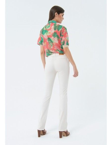 Pantalon bootcut uni Fracomina