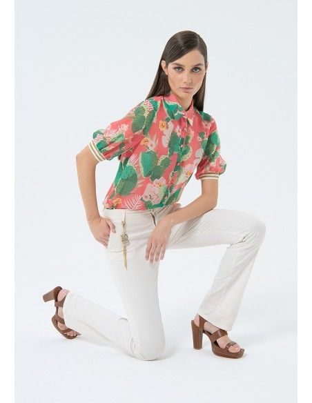 Pantalon bootcut uni Fracomina