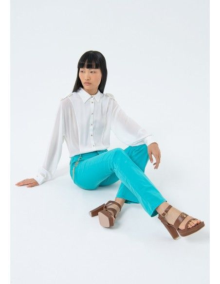 Pantalon bootcut uni Fracomina
