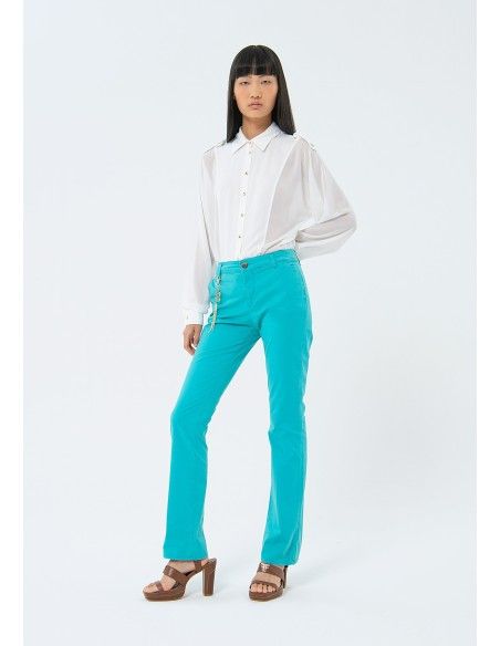 Pantalon bootcut uni Fracomina