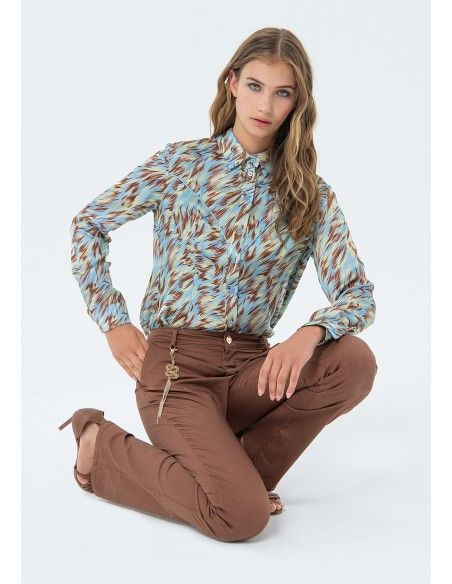 Pantalon bootcut uni Fracomina