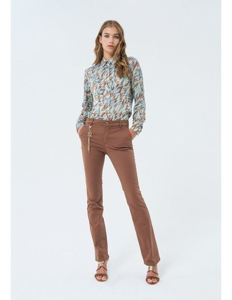 Pantalon bootcut uni Fracomina