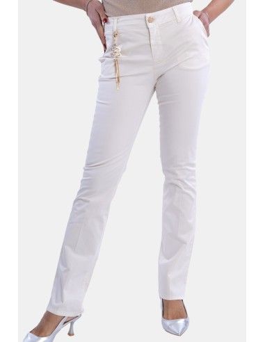 Pantalon bootcut uni Fracomina