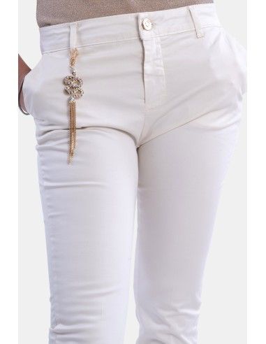 Effen bootcutbroek van Fracomina