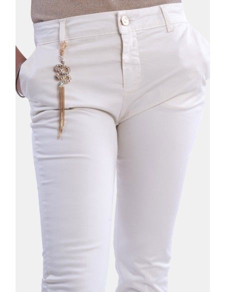 Pantalon bootcut uni Fracomina