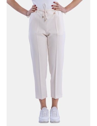 Pantalon regular modèle jogger Fracomina