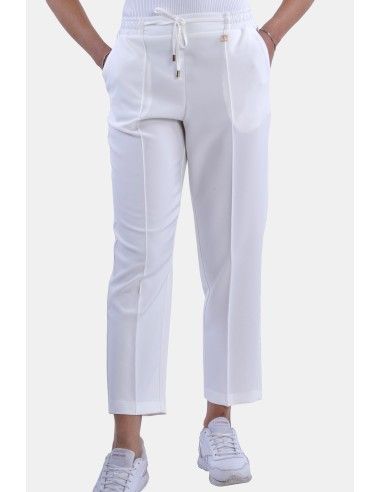 Pantalon regular modèle jogger Fracomina