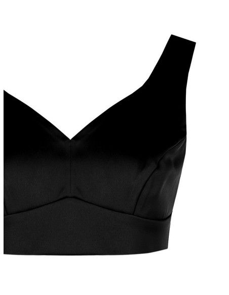Cropped top van satijn van Rinascimento