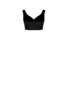 Top crop en satin Rinascimento 2