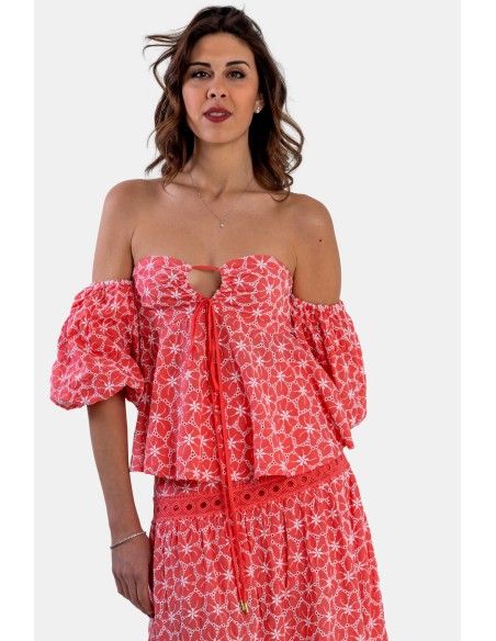 Fracomina - Top A-line à motifs floraux