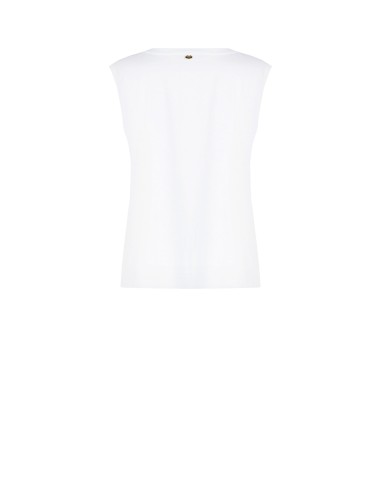 T-shirt met grote print en studs van Rinascimento