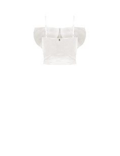 Top crop bustier avec maxi nœud Rinascimento 2