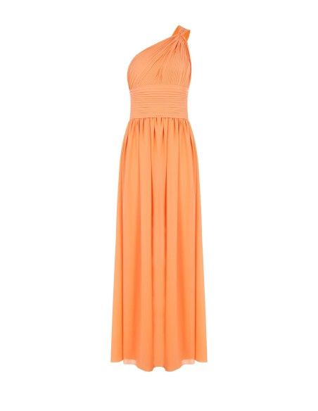 Robe asymétrique unie Rinascimento
