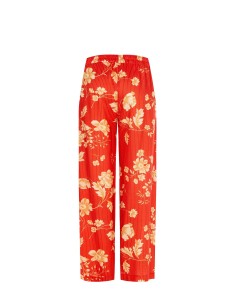 Pantalon palazzo fantaisie à fleurs Rinascimento 2