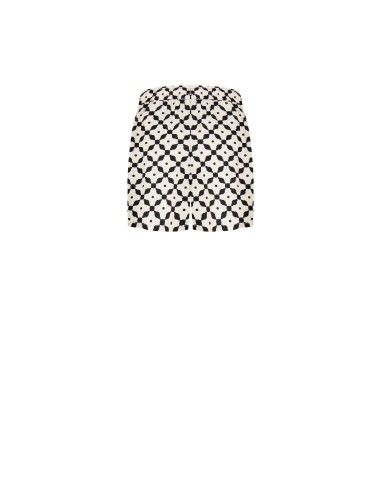 Short ample en coton avec pampilles Rinascimento