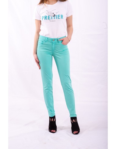 Pantalon cigarette uni Fracomina