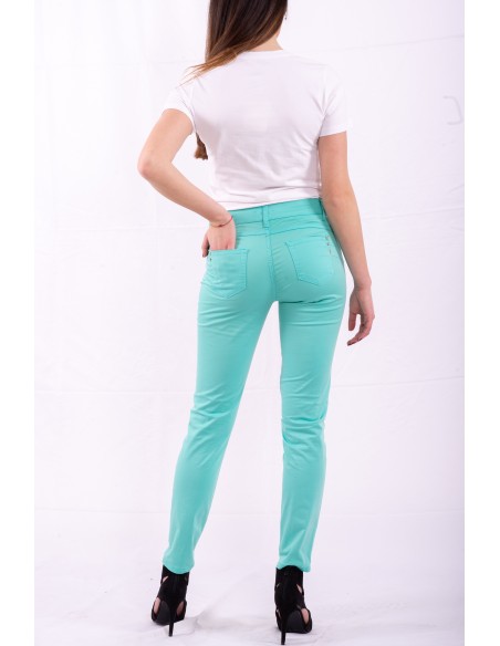 Pantalon cigarette uni Fracomina