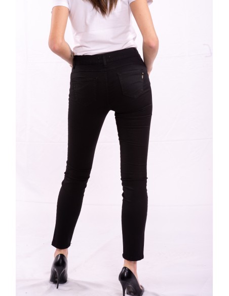 Pantalon cigarette uni Fracomina