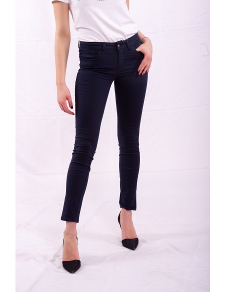 Pantalon cigarette uni Fracomina