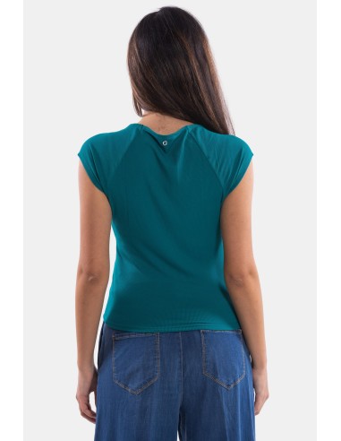 Pull côtelé Guess à encolure carrée