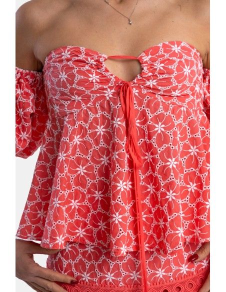 Fracomina - Top A-line à motifs floraux