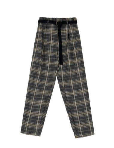 Dixie broek met ruitpatroon