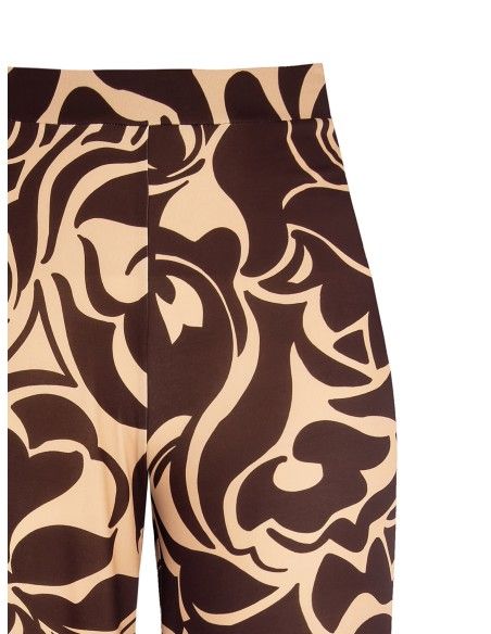 Pantalon palazzo avec élastique au dos Rinascimento Curvy