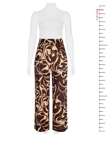 Pantalon palazzo avec élastique au dos Rinascimento Curvy